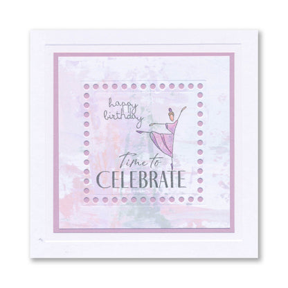 Barb's SHAC Dancing Girls A5sq Stamp Set