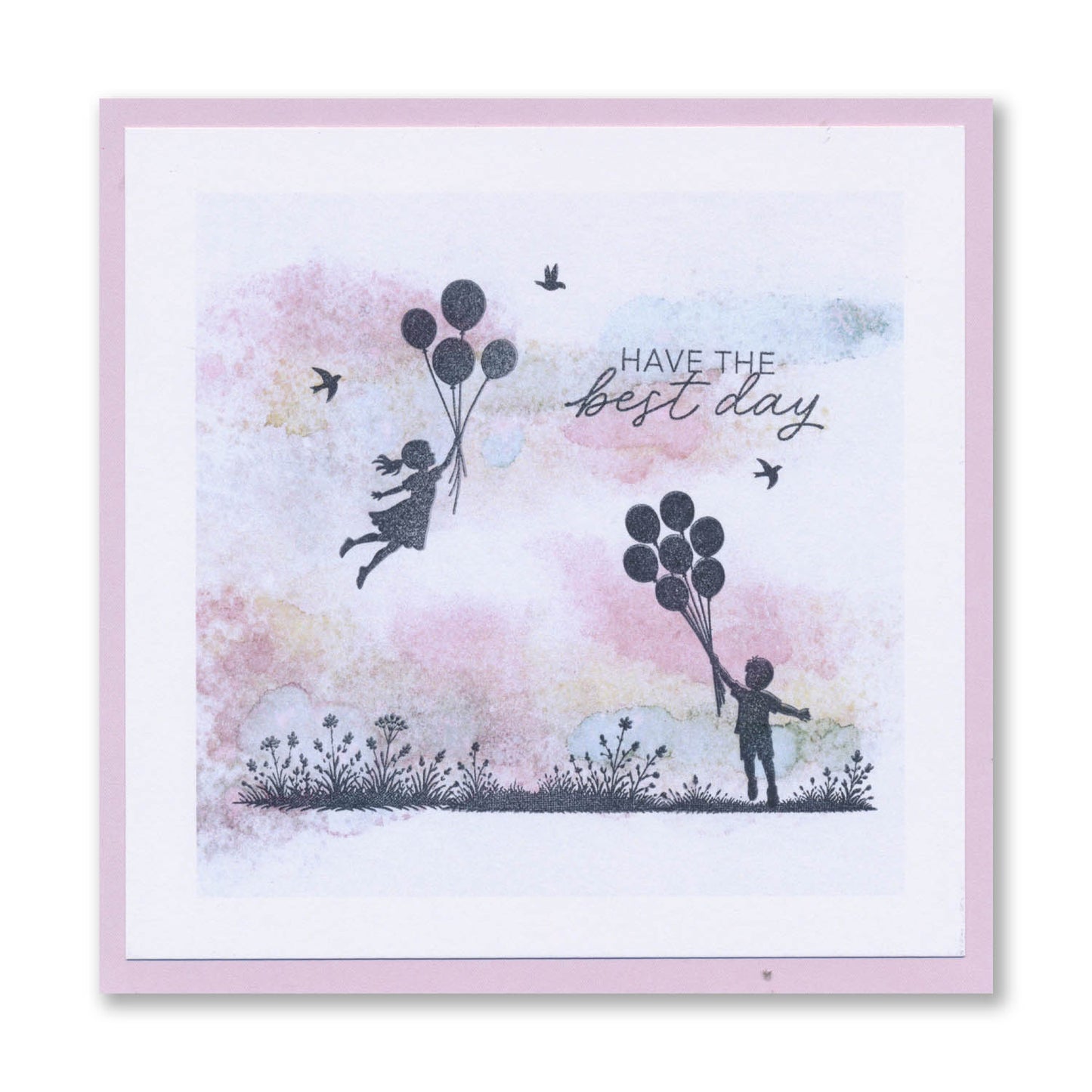 Wee Friends & Family Silhouettes - Dream & Wonder A5 Stamp Set