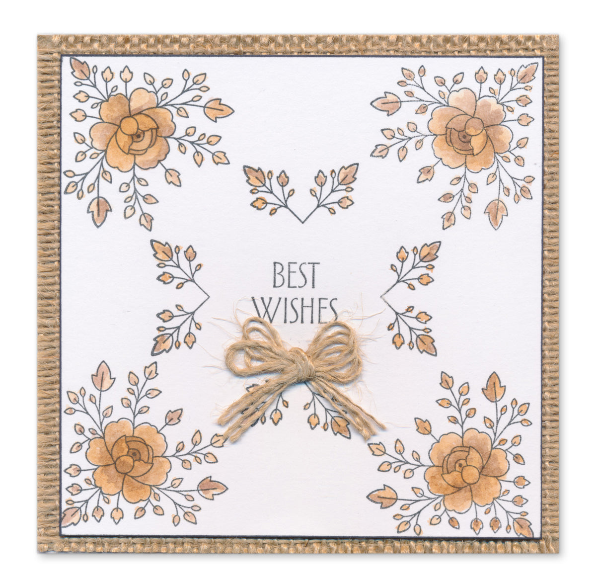 Spring Elements A5 Stamp Set With 6x  printed Composition Swatches