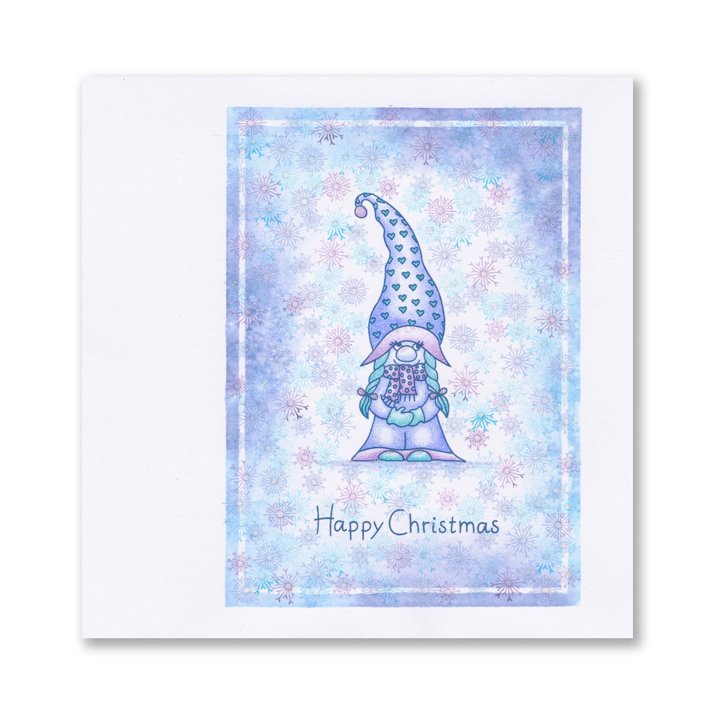 Barbara's Güd Gnomes A5 & A6 Square Stamp & Mask Duo