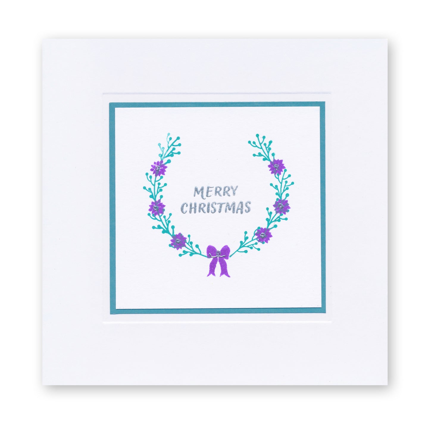 KISS by Clarity - Build a Wreath A6 Stamp Collection with 4x Stamp Pens & FREE Storage Box!
