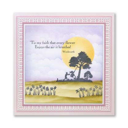 Daffodilly A6 Square Stamp Set