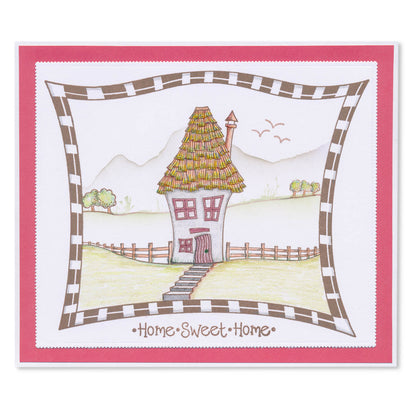 SHAC The House That Barb Built A5 Stamp & Mask Set