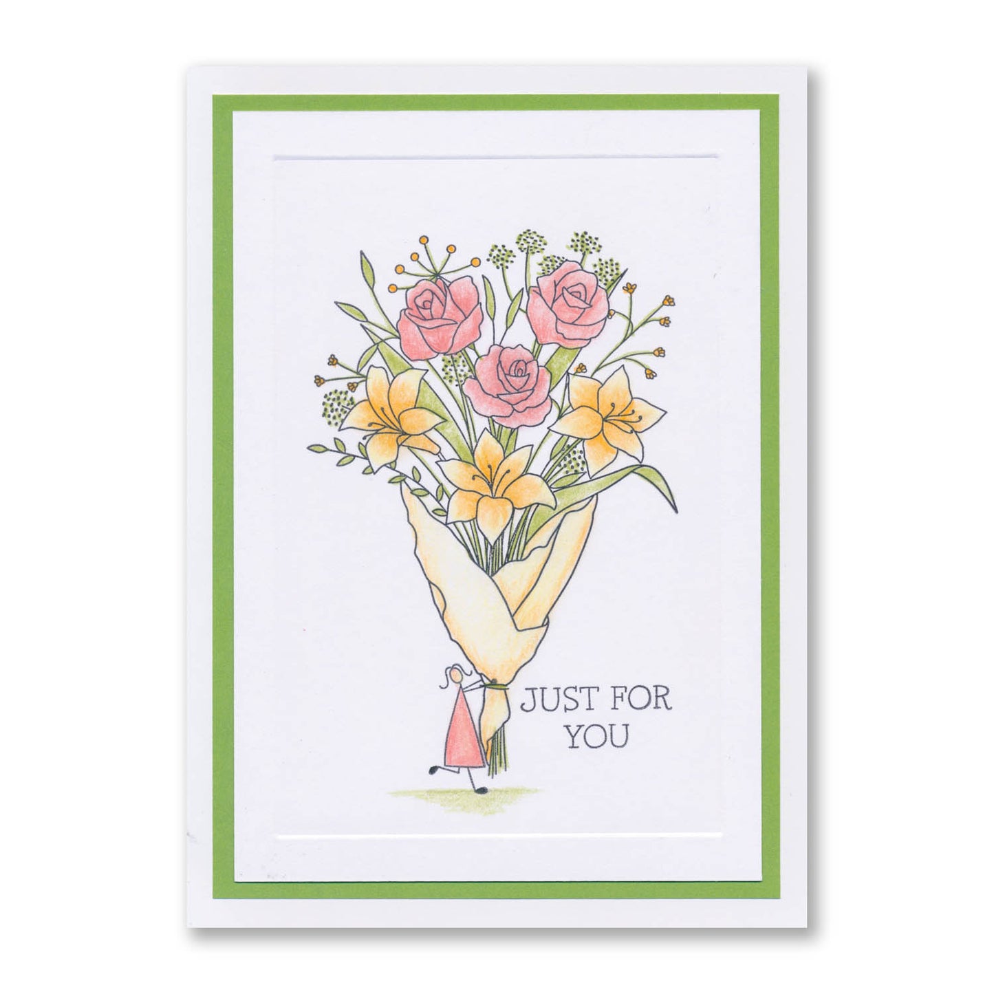 Barbara's SHAC Bouquets A5 Stamp Set
