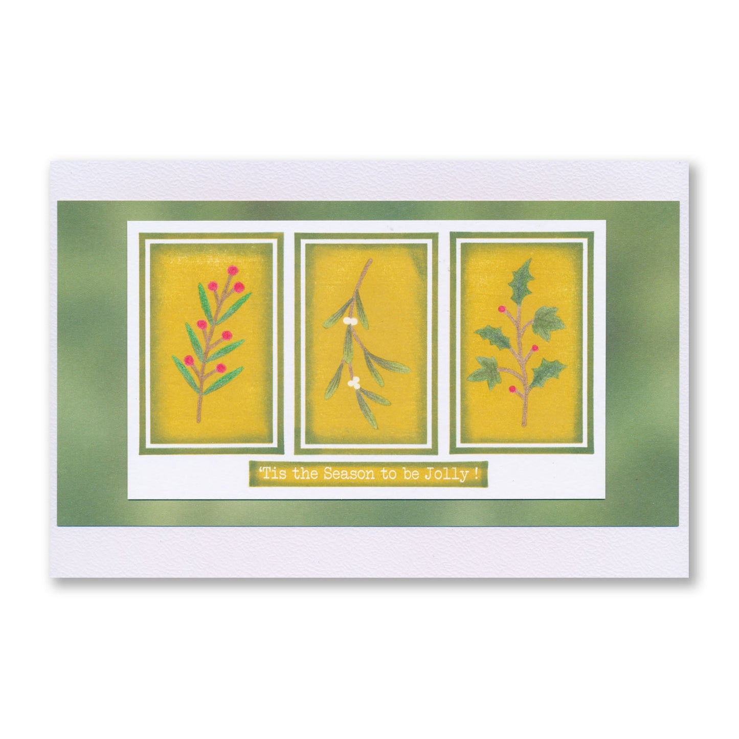 Christmas Backdrop Sampler A4 Stamp Set