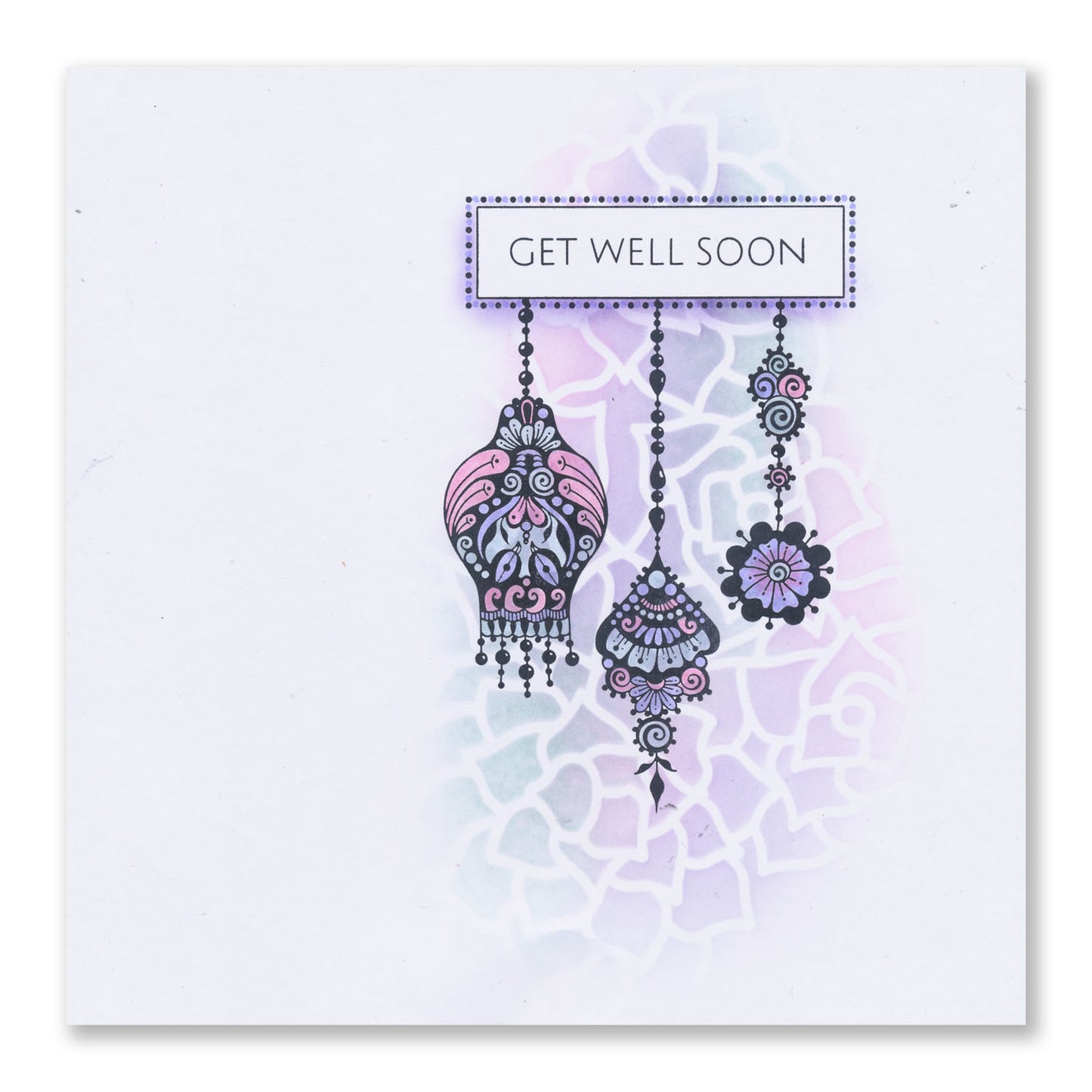 Occasions Sentiments & Patterned Panels A5 Square & A6 Stamp Collection