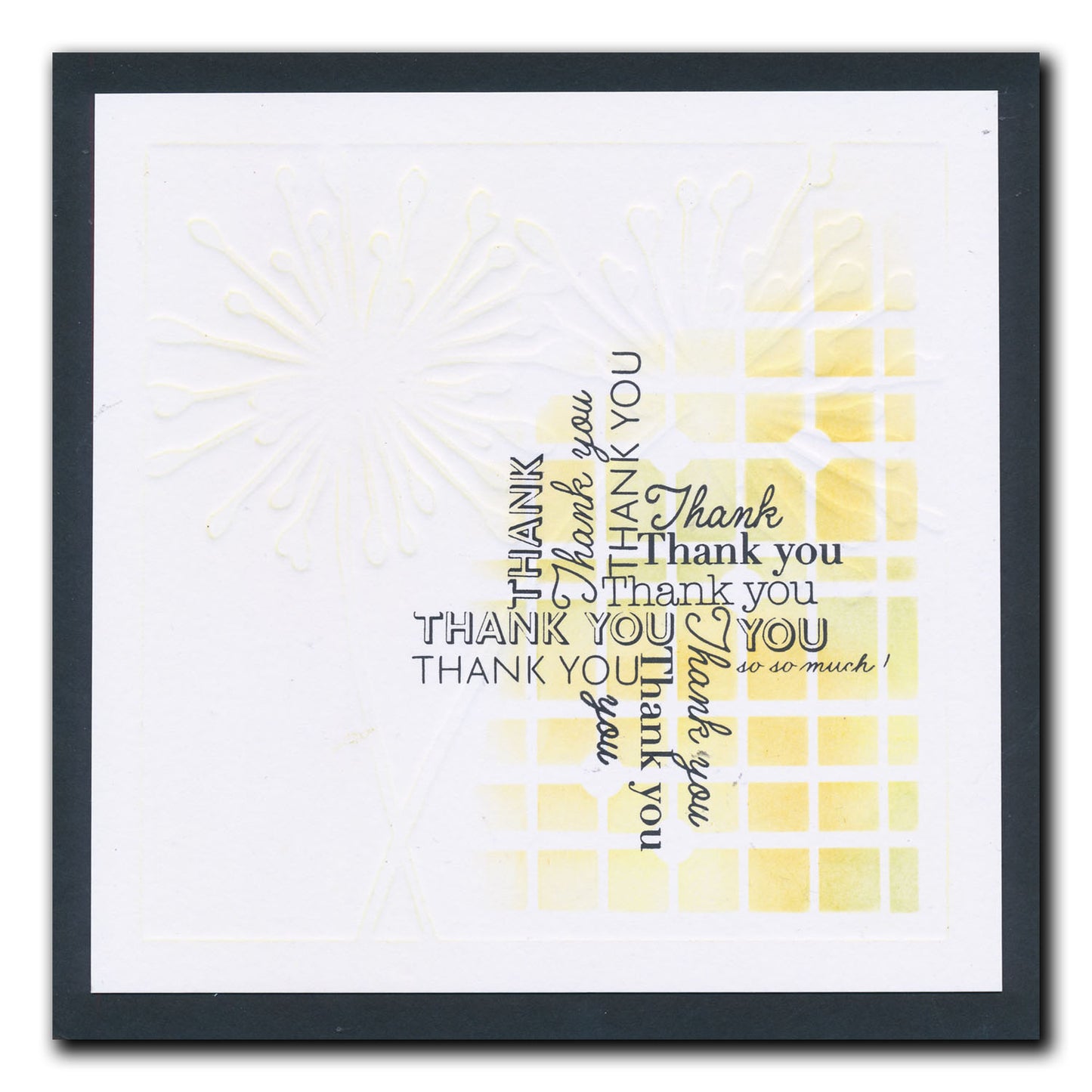 Occasion Sentiments - Thank You A6 Stamp Set