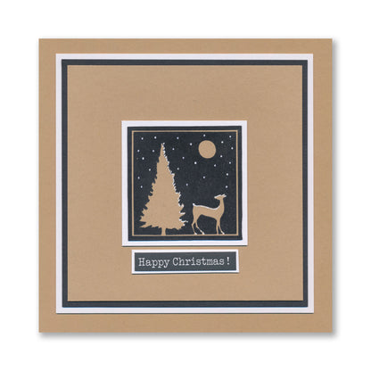 Christmas Backdrop Sampler A4 Stamp Set