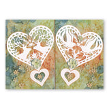 Deer & Dove Hearts Aperture Set Clarity Fresh Cut Dies