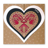 Deer & Dove Hearts Aperture Set Clarity Fresh Cut Dies