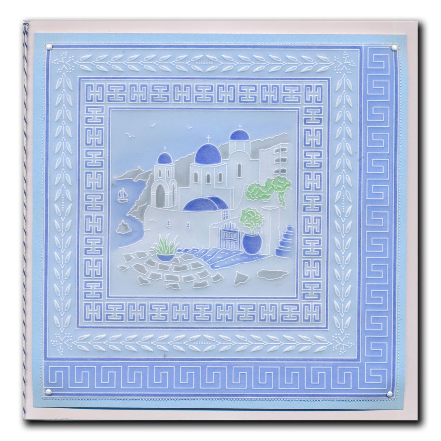 Linda's Layering Frames Set 6 - Greek A4 Square & A5 Square Groovi Plate Collection