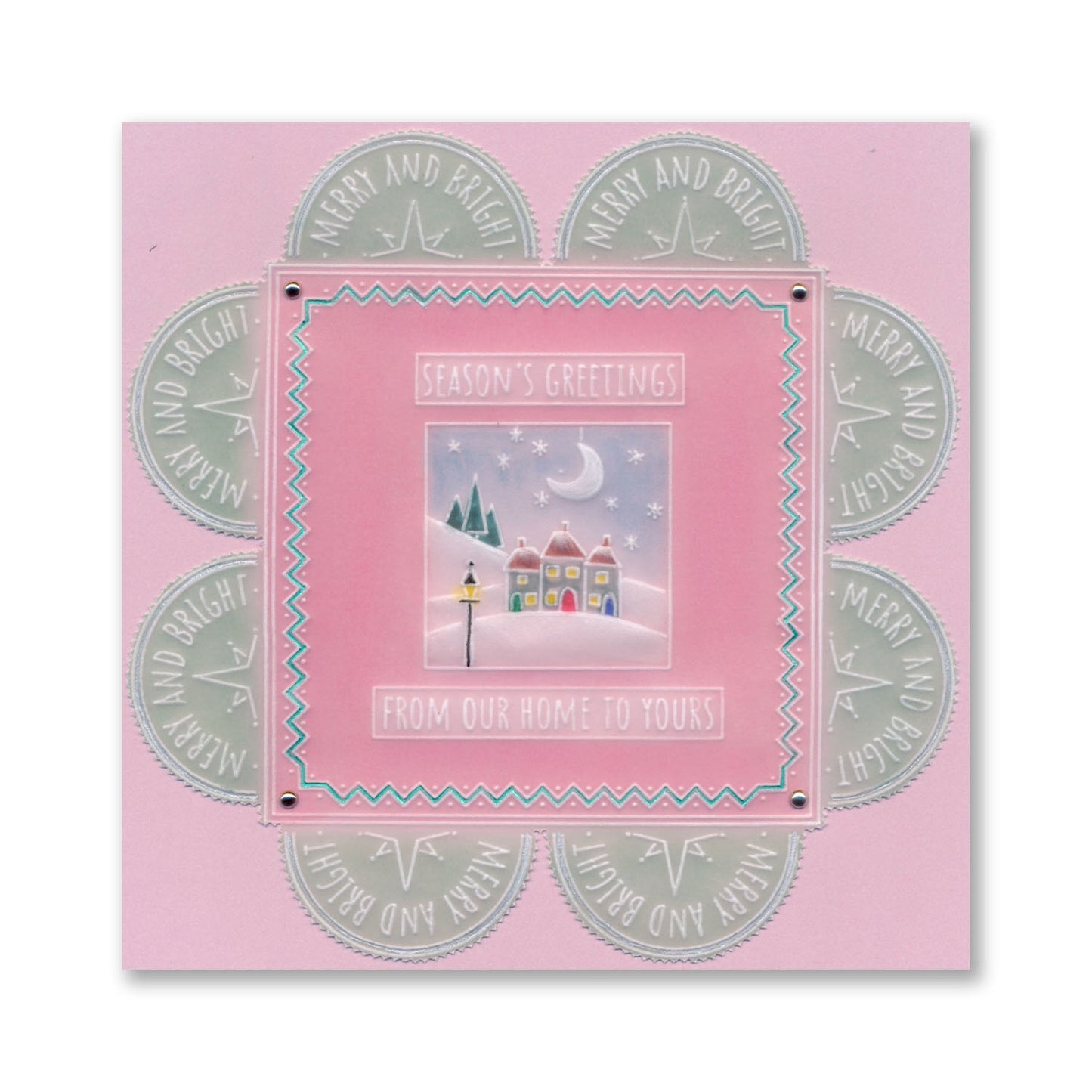 Barbara's SHAC Christmas Plate Mate for A6 Groovi Plates