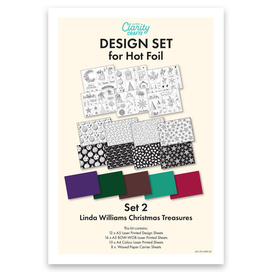 Designs for Hot Foil - Set 2 - Linda Williams Christmas Treasures
