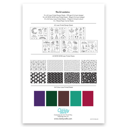 Designs for Hot Foil - Set 2 - Linda Williams Christmas Treasures