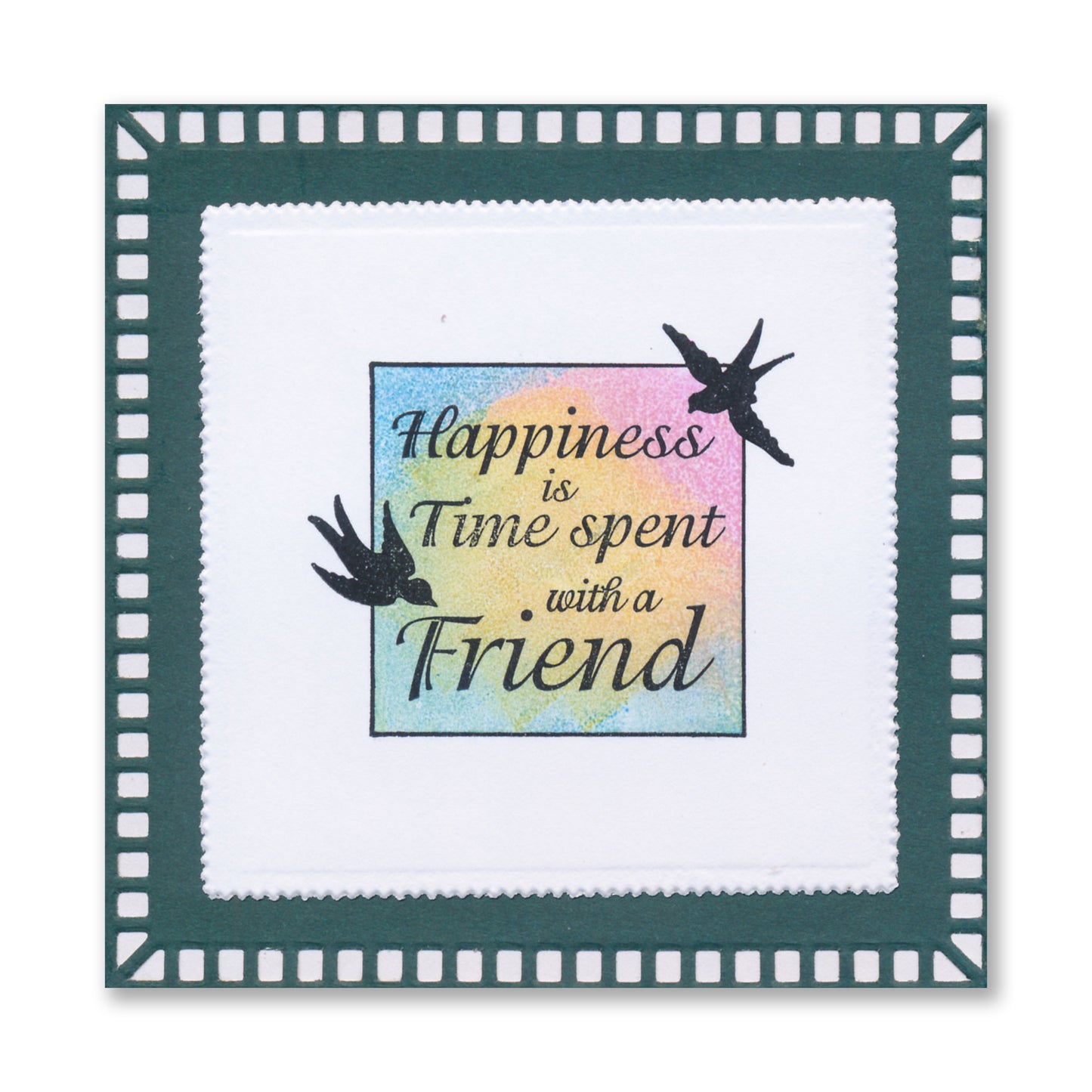 Dippy Toe Lady & Company Sampler A4 Stamp Set
