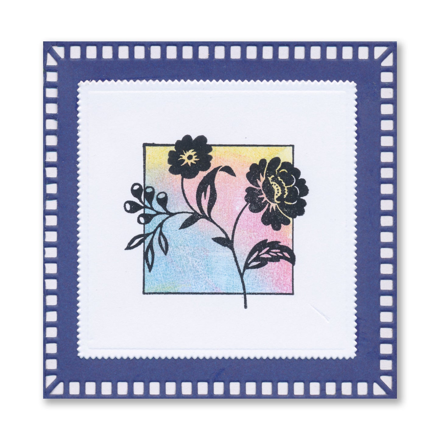 Dippy Toe Lady & Company Sampler A4 Stamp Set