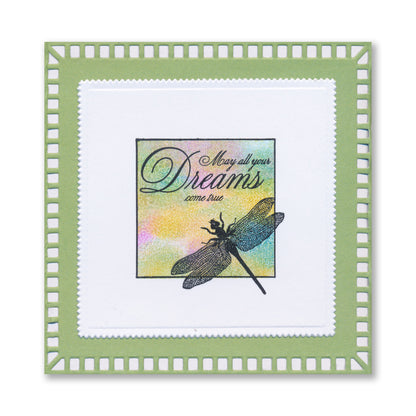 Dippy Toe Lady & Company Sampler A4 Stamp Set