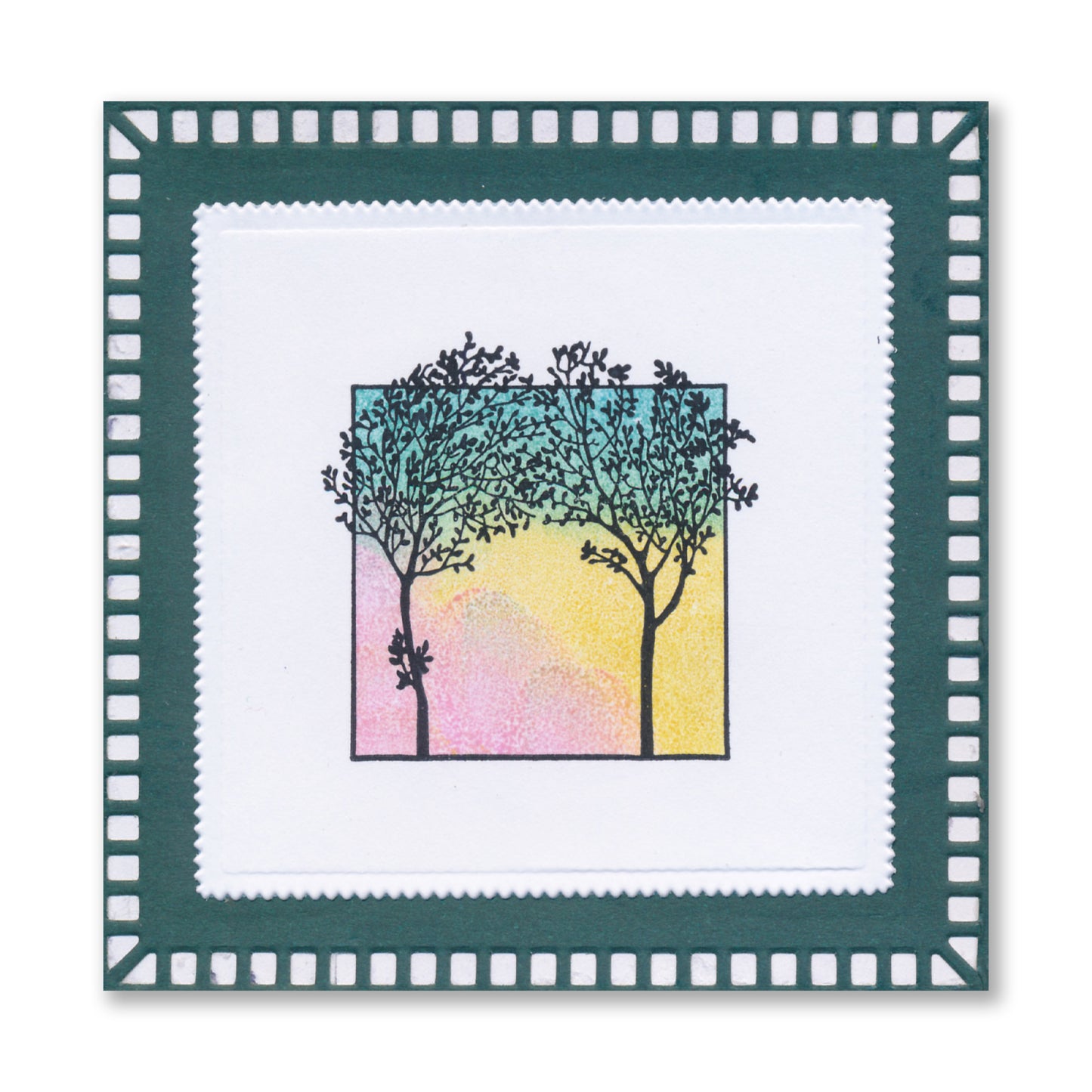 Dippy Toe Lady & Company Sampler A4 Stamp Set