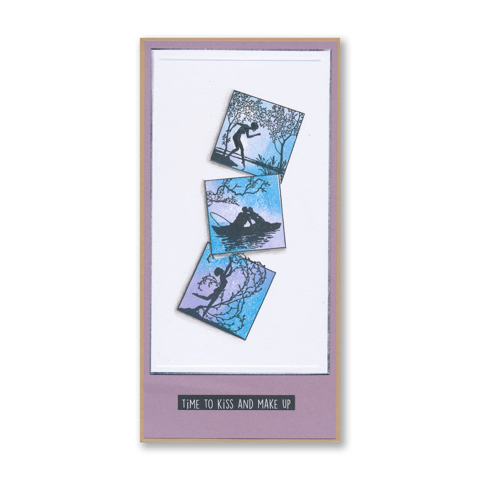 Dippy Toe Lady & Company Sampler A4 Stamp Set – Clarity Crafts