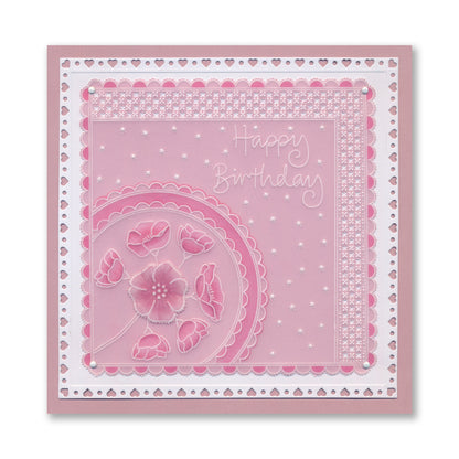 Dog Rose Posy Midi Groovi Plate
