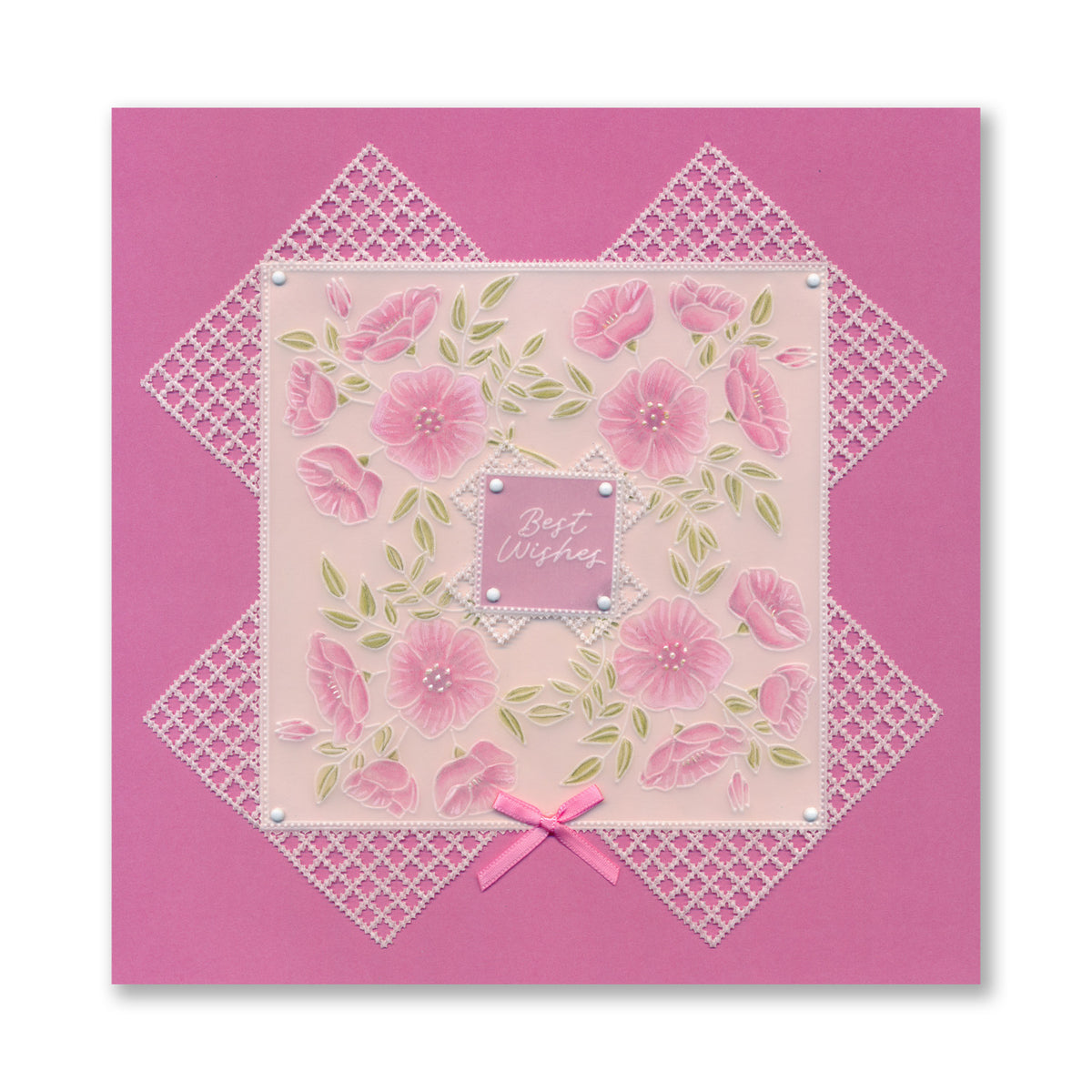 Dog Rose Posy Midi Groovi Plate