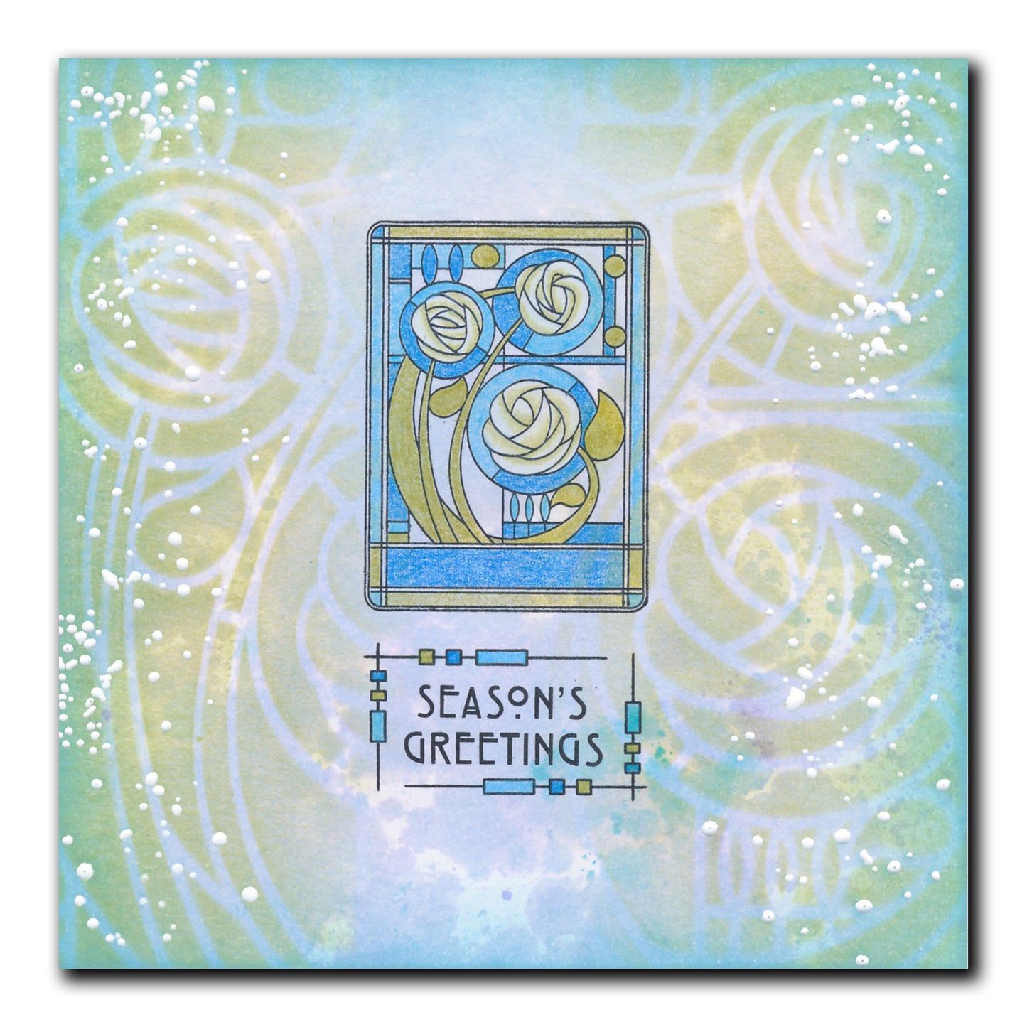 Bijou Art Nouveau Collection A4 Stamp Set