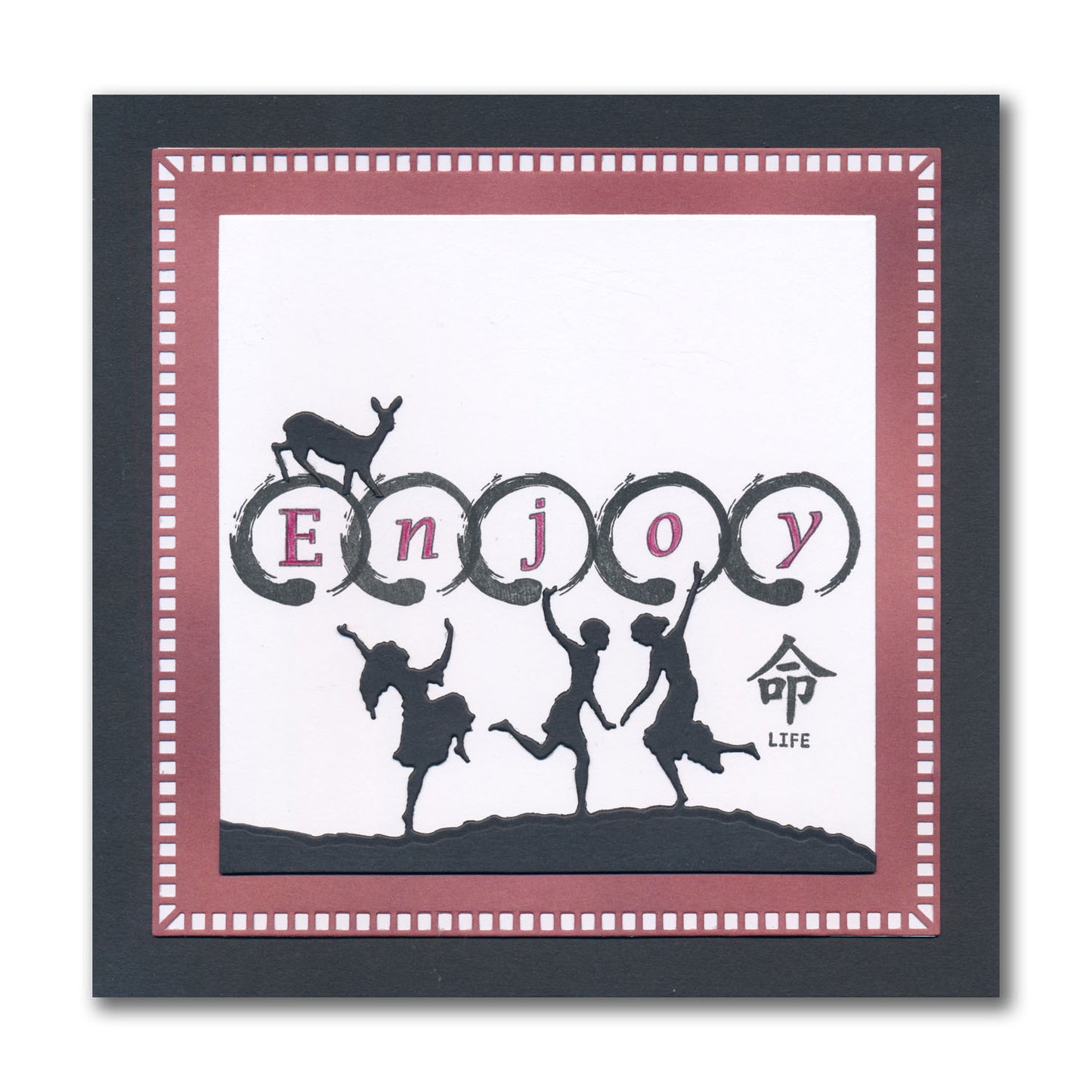 Barbara's SHAC Enso Enlightenment A5 Square Stamp Set