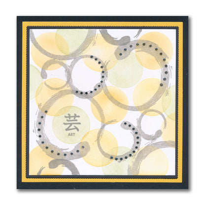 Barbara's SHAC Enso Enlightenment A5 Square Stamp Set