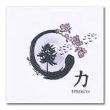 Barbara's SHAC Enso Enlightenment & Japanese Symbols A5 Square & A6 Stamp Collection