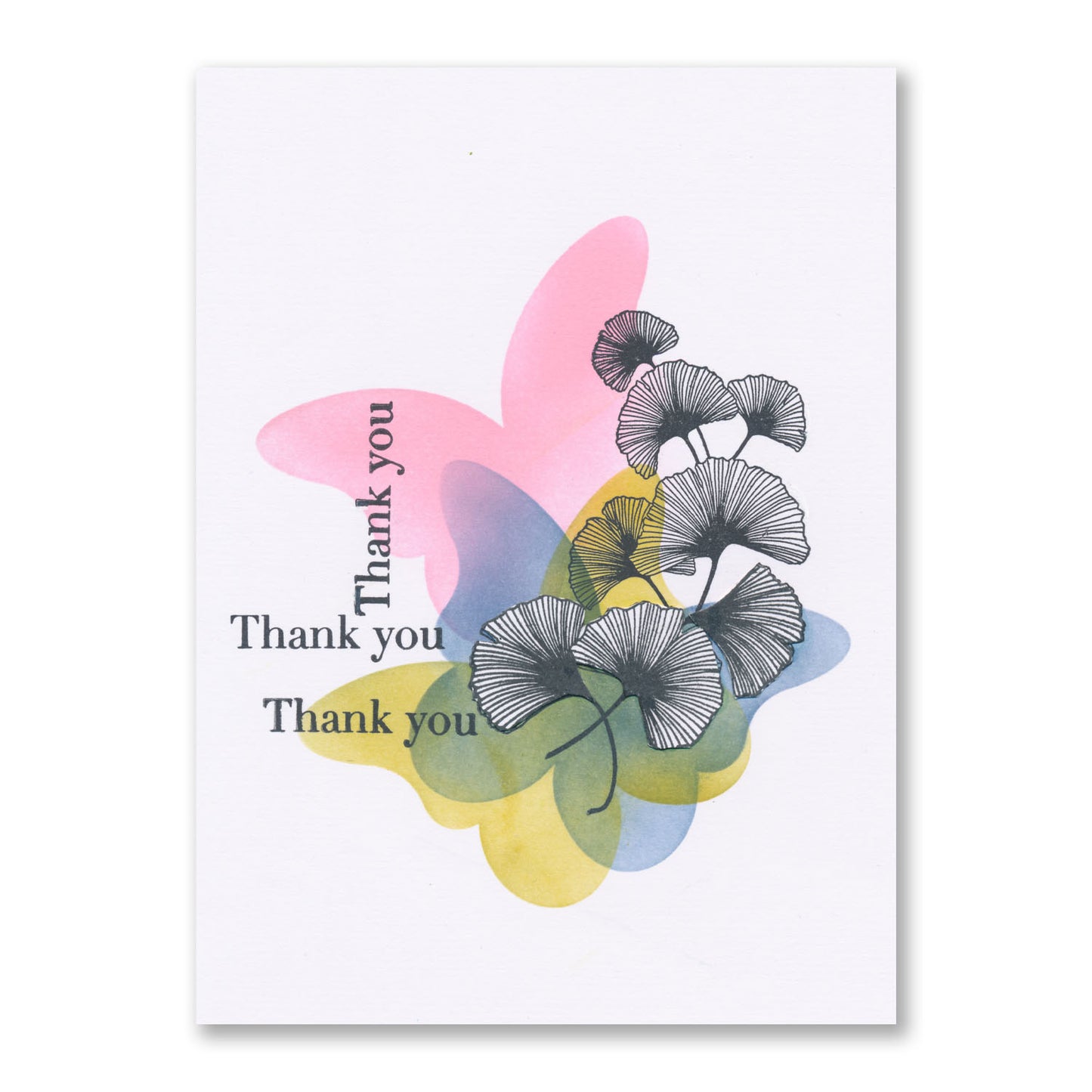 Barbara's Ginkgo Spray A6 Stamp Set