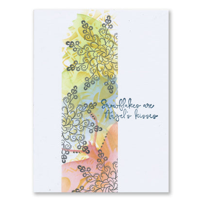 Linda's Snowflake Kisses - Christmas Compendium A6 Stamp Set