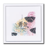 Barbara's SHAC Circular Decorative Frames - Roses, Snowdrops & Leaves 7" x 7" Stencil Trio