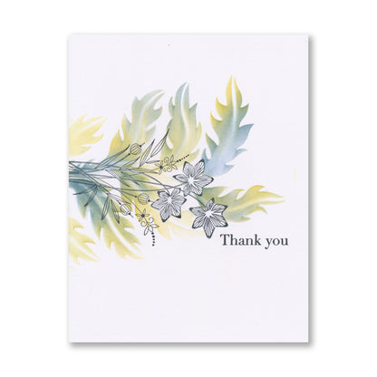 Floral Sprays A6 Stamp Collection