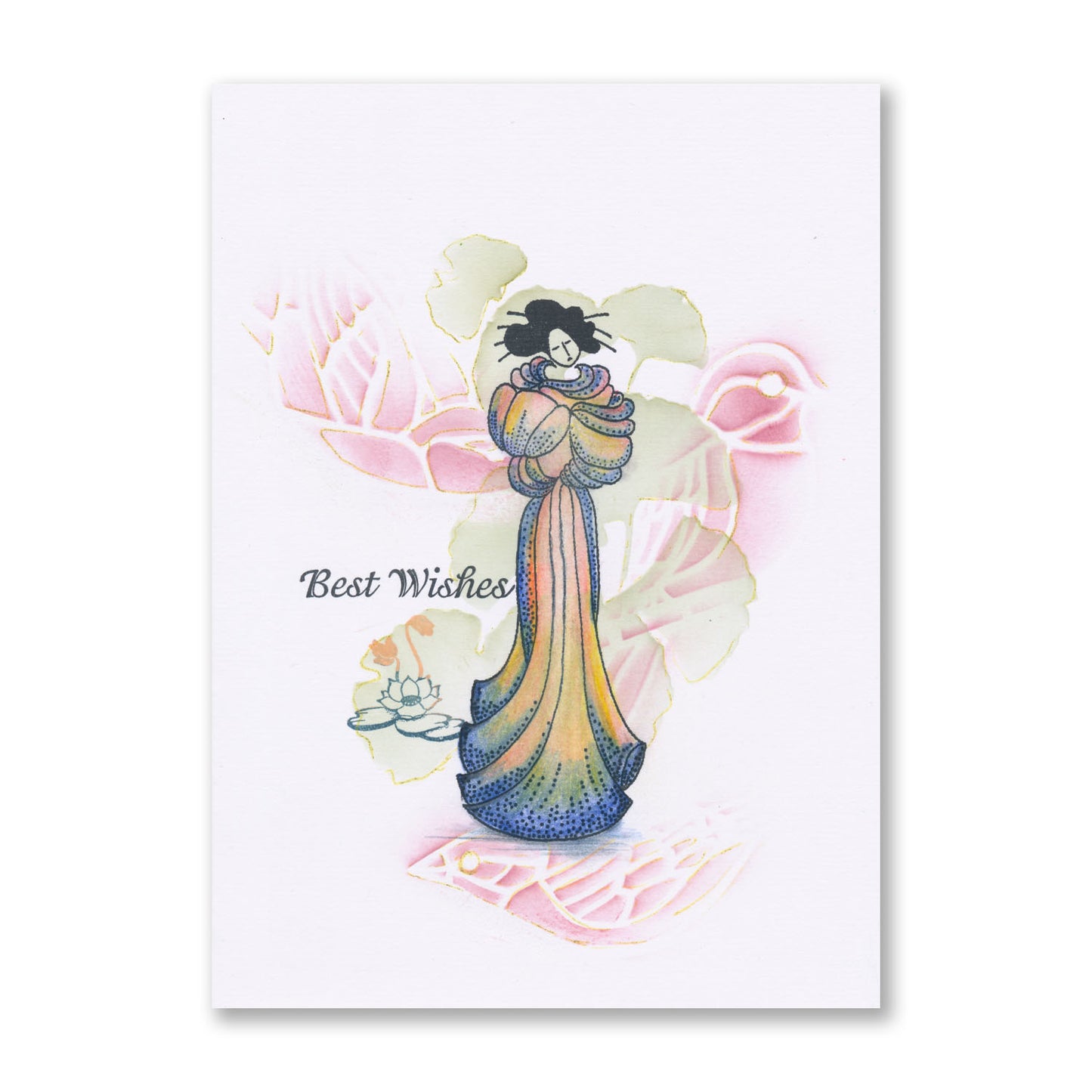 Geisha & Waterhouse A5 Stamp & Mask Set