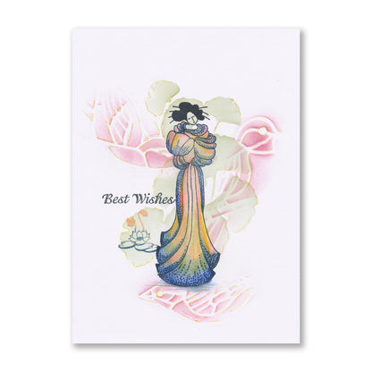 Geisha & Waterhouse A5 Stamp & Mask Set