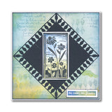 Barbara's Linocut - Daisy A5 Square Stamp Set