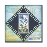 Barbara's Bijou Linocut - Daisy - Two Way Overlay A6 Stamp Set