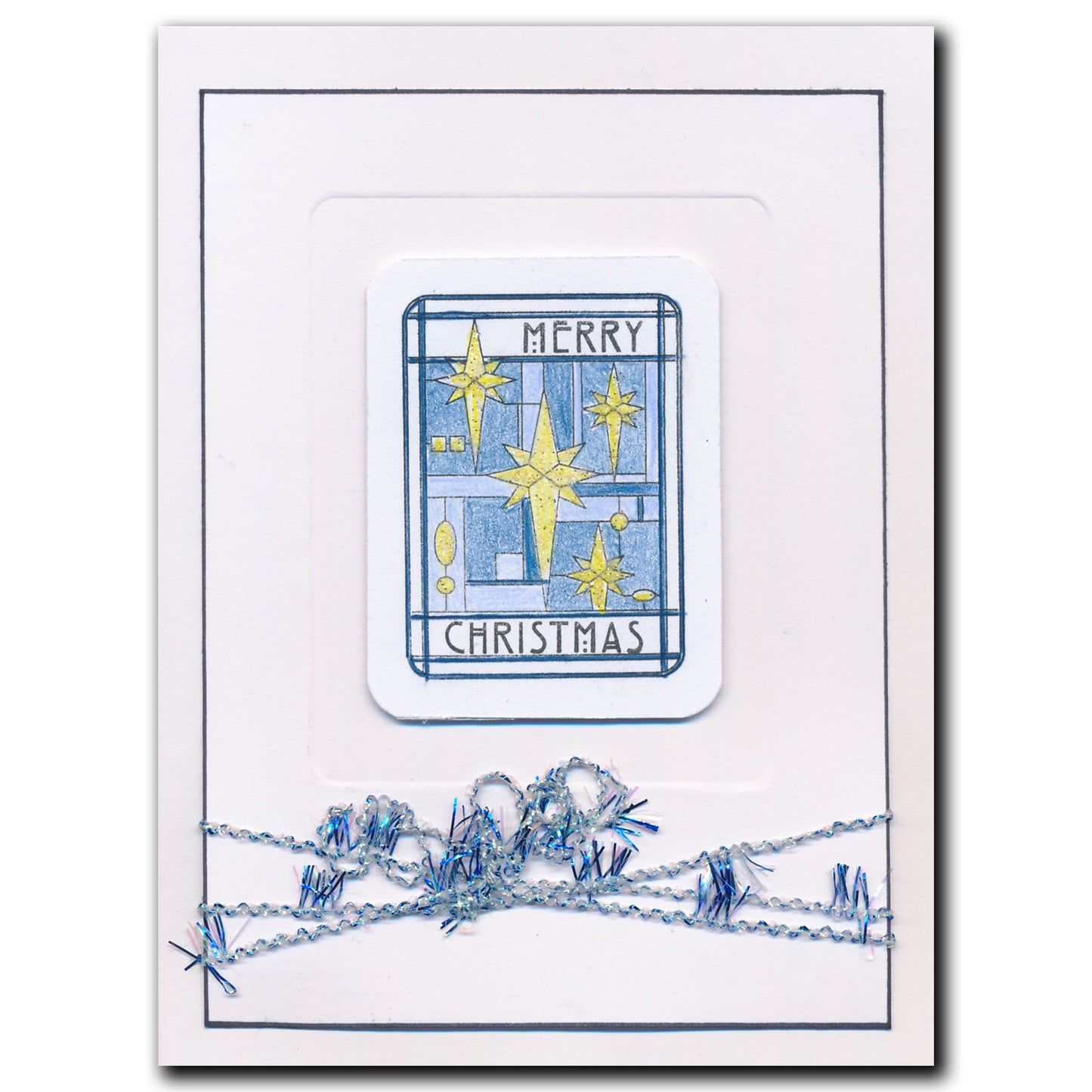 Bijou Art Nouveau Collection A4 Stamp Set