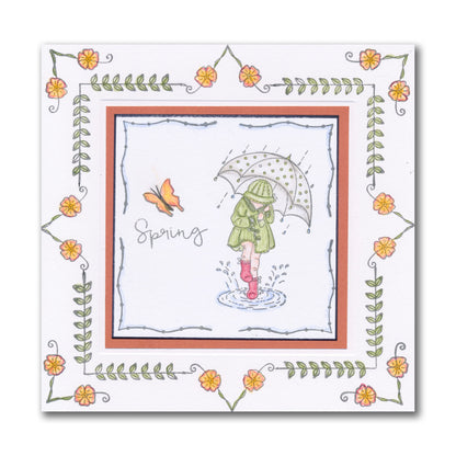 Linda's Bijou Children Through the Seasons Complete Stamp Collection