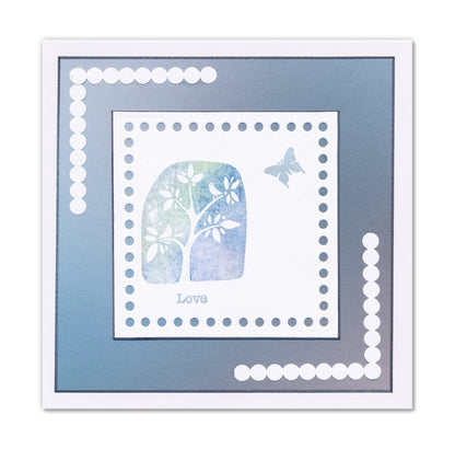 Barbara's Woodland Art Blocks A6 Square Stamp & Embedders Collection