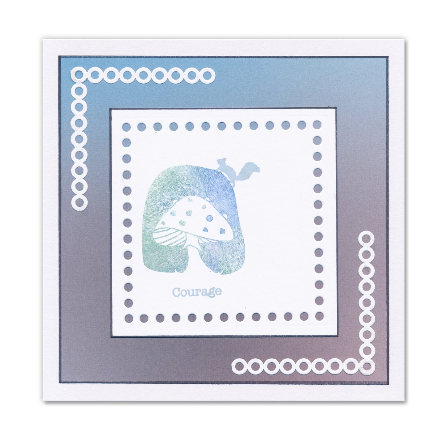 Barbara's Woodland Art Blocks A6 Square Stamp & Embedders Collection