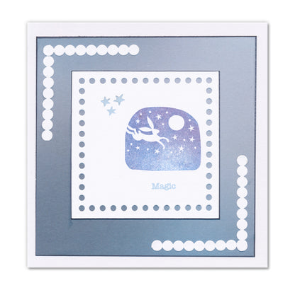 Barbara's Woodland Art Blocks A6 Square Stamp & Embedders Collection