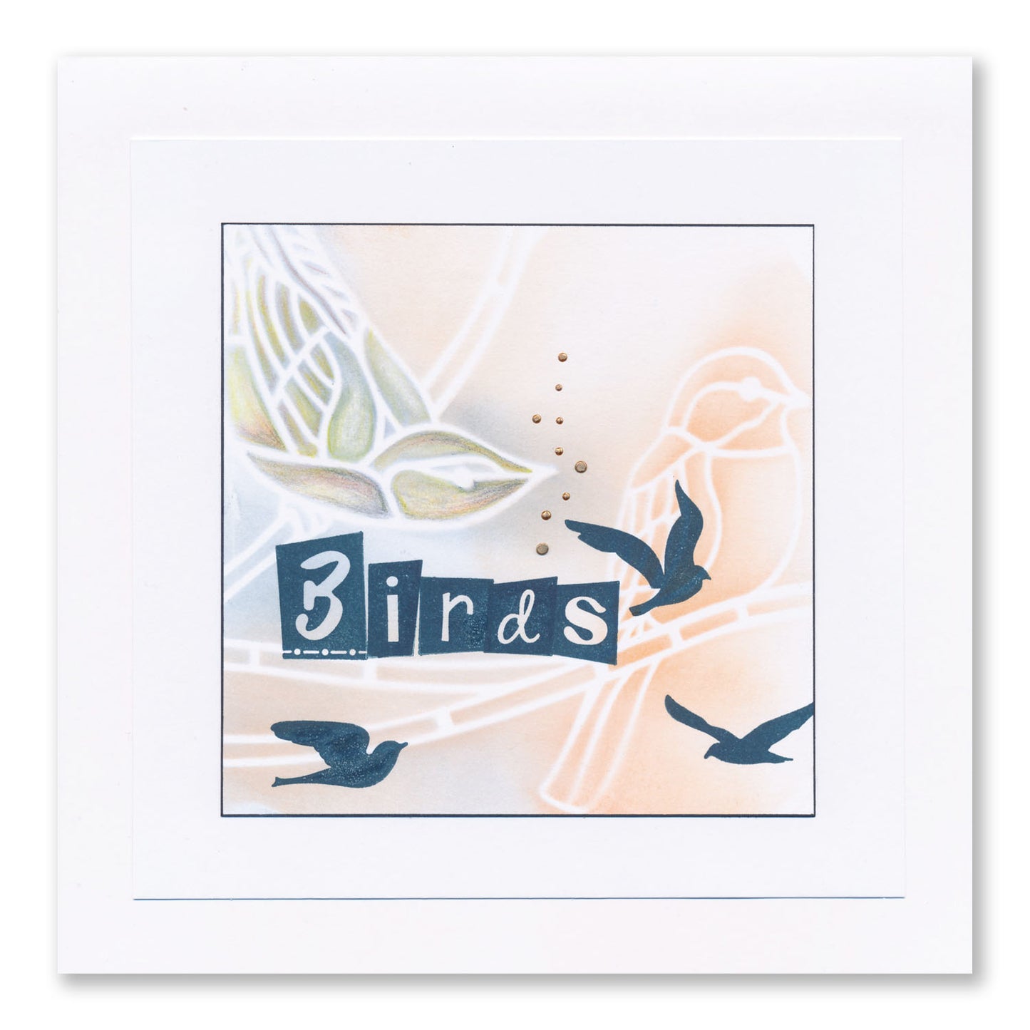 Wee Birds Silhouettes Stamp Set