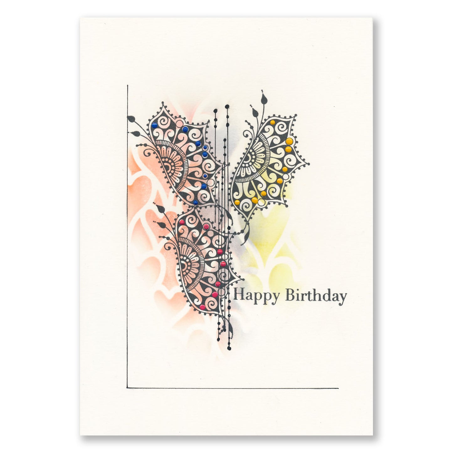 Occasions Sentiments - Happy Birthday A6 Stamp Set