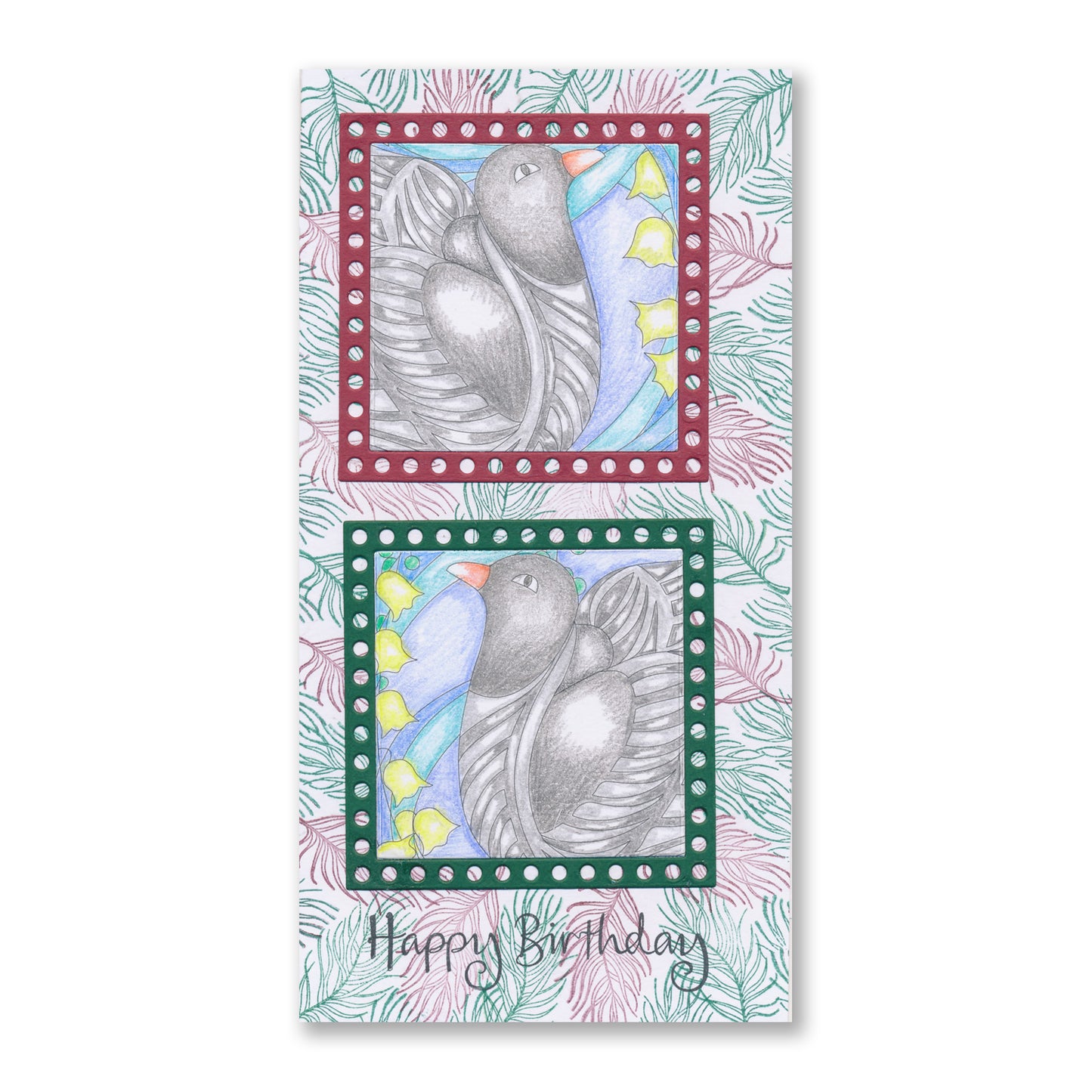 Colouring Postcards - Feathered Friends Collection Set 3