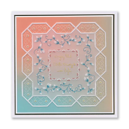 Linda's Layering Frames Set 2 - Countryside A4 Square & A5 Square Groovi Plate Collection