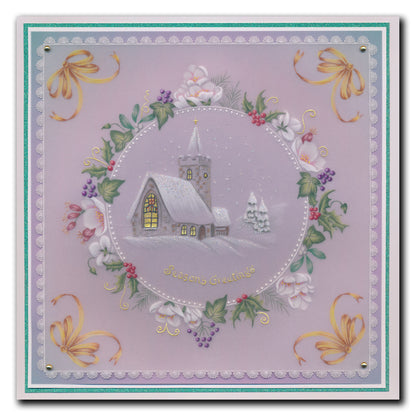Linda's Layering Frames Set 1 - Christmas A4 Square & A5 Square Groovi Plate Collection