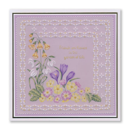 Linda's Layering Frames Set 2 - Countryside A4 Square & A5 Square Groovi Plate Collection