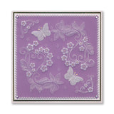 Linda's Richelieu Lace A5 Square Groovi Plate Collection