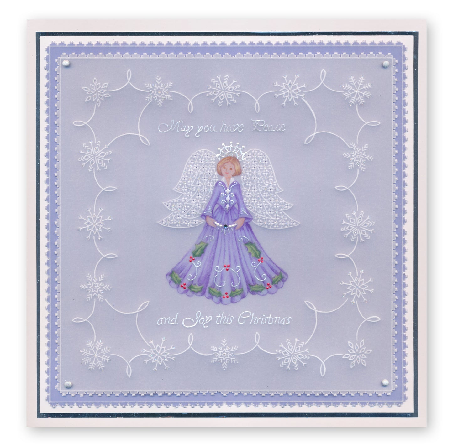 Linda's 3D Angel A4 Groovi Plate